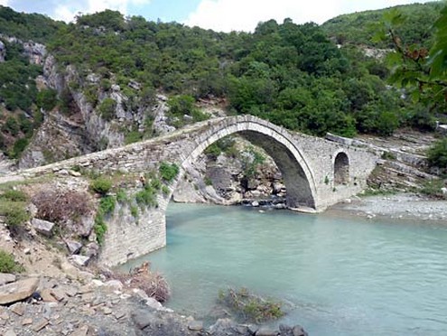 Turecký most z doby Alipaši Tepelene...